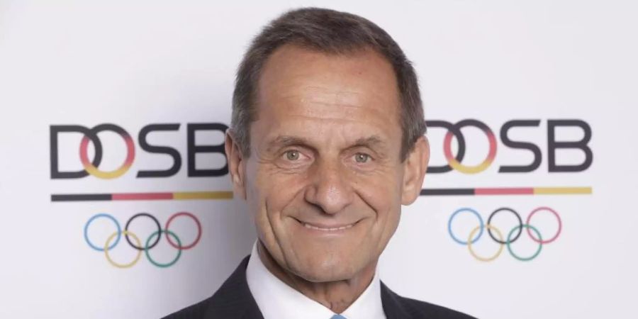Hält auch Berlin für einen möglichen Kandidaten für Olympia 2032: DOSB-Boss Alfons Hörmann. Foto: DOSB/Jörg Carstensen/Deutscher Olympischer Sportbund (DOSB)/dpa