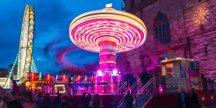 Die Basler Herbstmesse am Petersplatz. (Symbolbild). - Stadt Basel