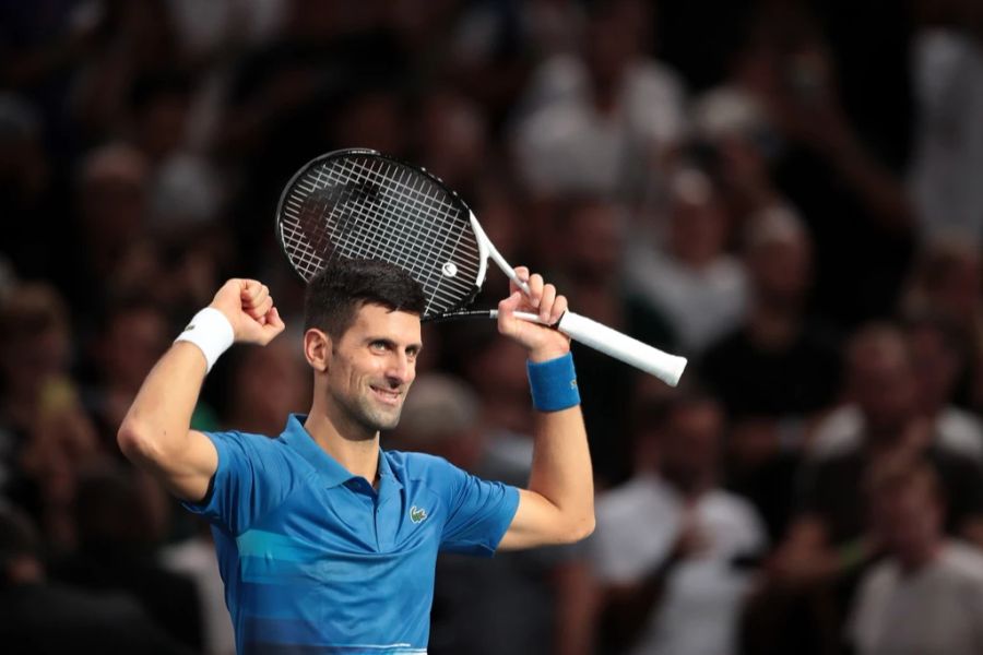 Nole jagt seinen siebten Triumph beim Masters-1000-Turnier in Paris-Bercy.