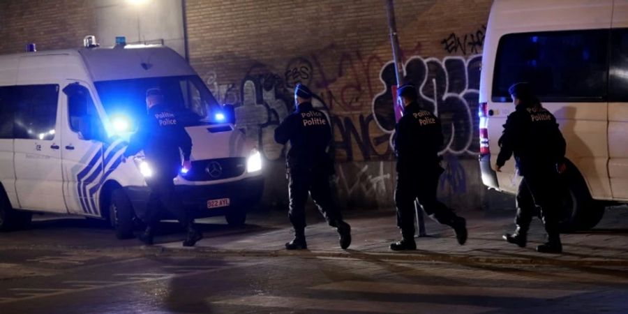 Polizeieinsatz in Brüssel