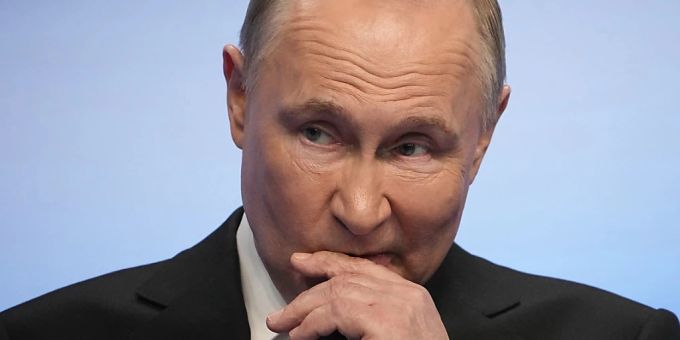 In der Schweiz der Wahlverlierer: Die Russinnen und Russen in Bern und Genf haben Wladimir Putin nicht zum Präsidenten gewählt. Wladimir Putin