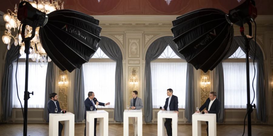 Elefantenrunde Parteien Abstimmung