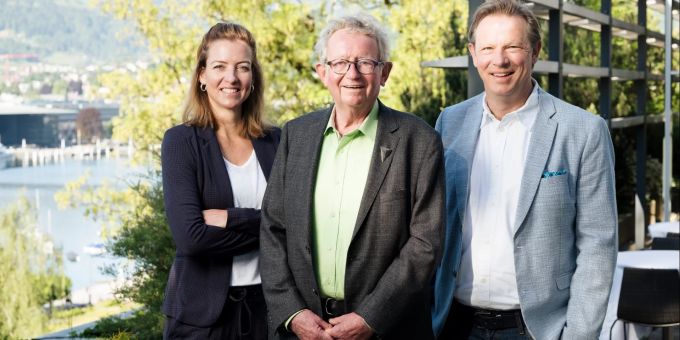 v.l.n.r: Nicole Reisinger, Beat Däppeler, Roger Lütolf. Reisinger Däppeler Lütolf