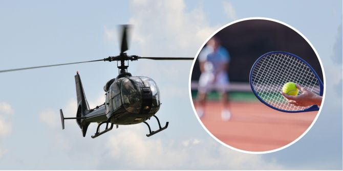 Zug Open Helikopter Rundflüge