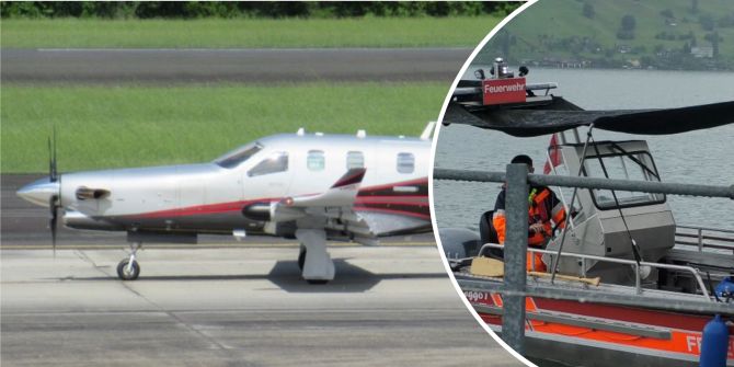 Flugzeugabsturz Vierwaldstättersee
