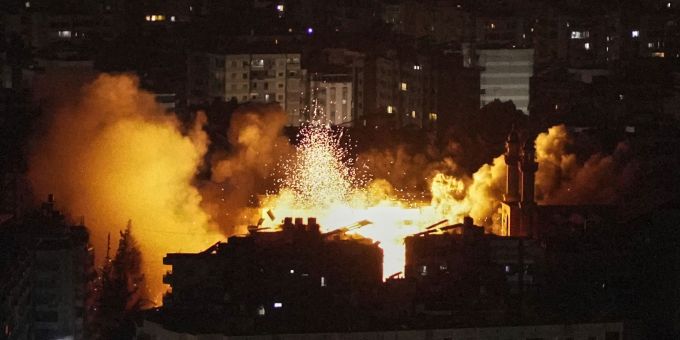 Erneut griff Israels Luftwaffe Ziele im Libanon an. Israel