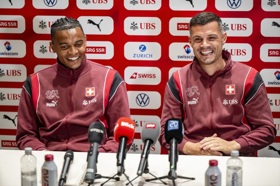 Manuel Akanji Granit Xhaka