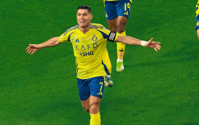 Cristiano Ronaldo im Einsatz für Al-Nassr. Cristiano Ronaldo Al-Nassr