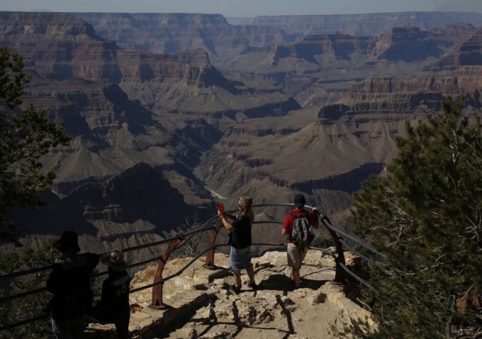Immer weniger Schweizerinnen und Schweizer buchen Reisen in die USA. USA Ferien