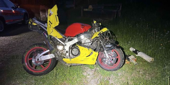 Schwellbrunn AR Unfall