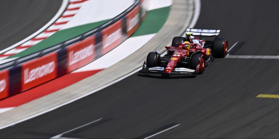 Lewis Hamilton Ferrari Ungarn