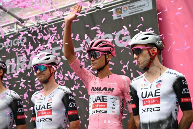 Isaac del Toro bleibt Gesamtleader am Giro d'Italia. Giro d'Italia