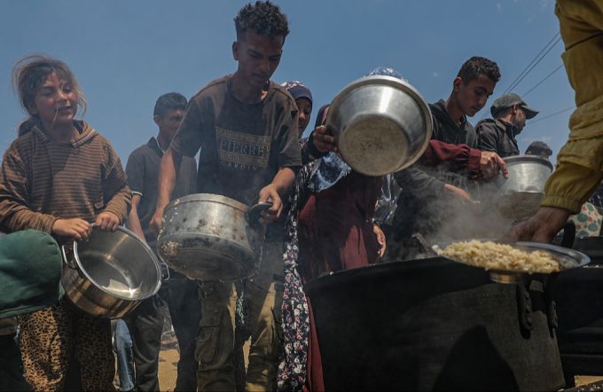 Die Versorgung mit Lebensmitteln in Gaza verschlechtert sich zunehmend. israel