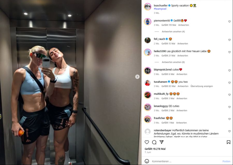 Ein Duell der beiden Partnerinnen wäre frühestens im Halbfinal möglich.