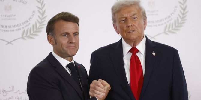 trump macron