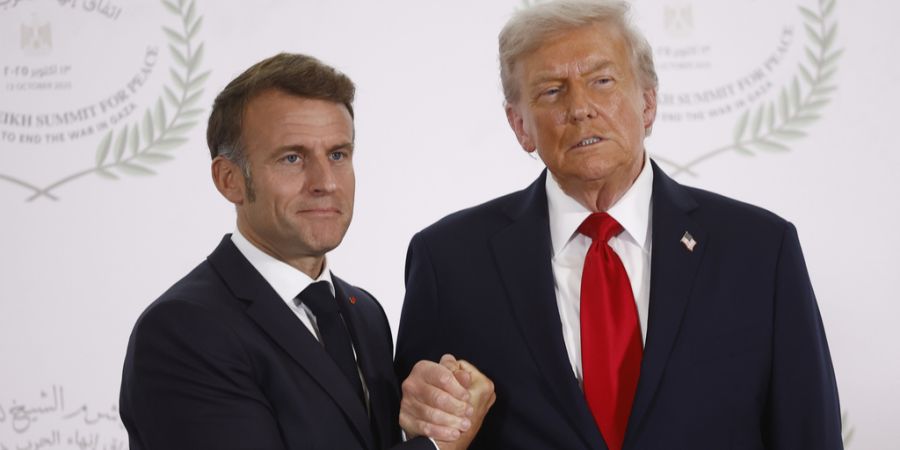 trump macron