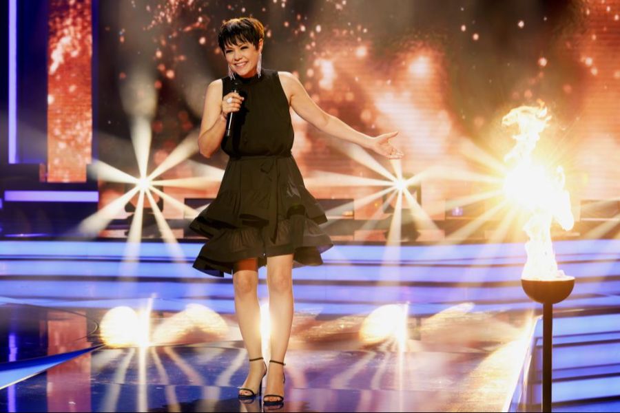 Auch Francine Jordi trat in der Show auf.