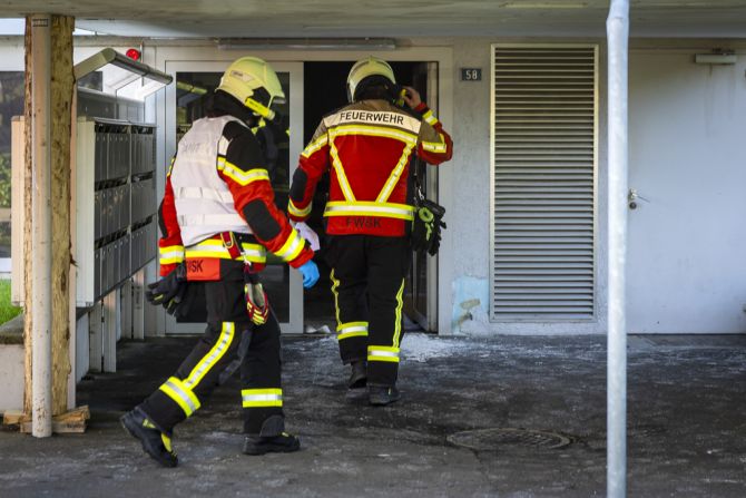 Feuerwehrmänner Feuerwehr Aargau