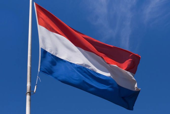 Niederlande Flagge Symbolbild