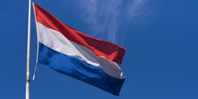 Niederlande Flagge Symbolbild