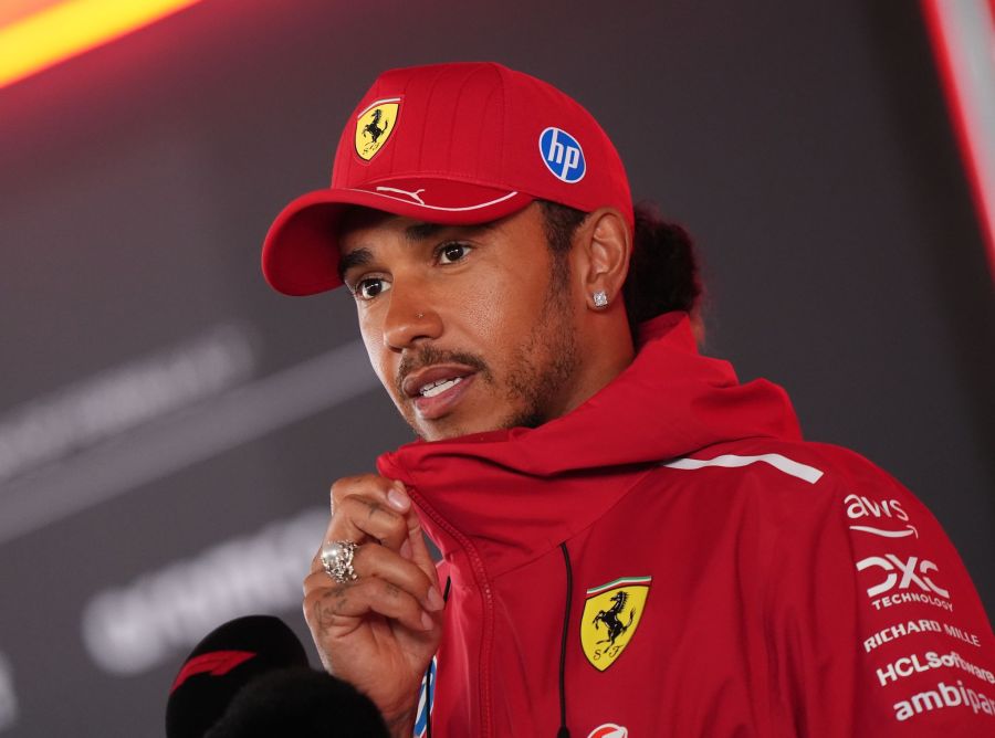 Lewis Hamilton Ferrari