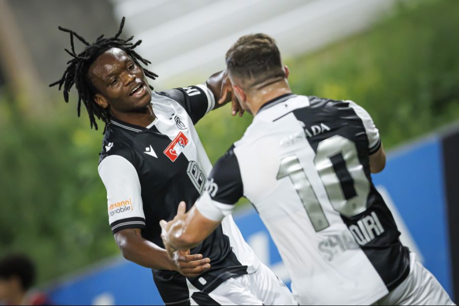 Jeremy Agbonifo glich für den FC Basel im Cup gegen Carouge in der Nachspielzeit aus.