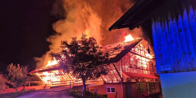Scheunenbrand