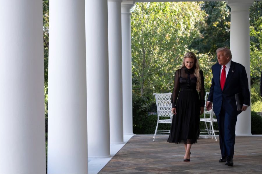 Auch Donald Trump denkt, dass JD Vance sein Nachfolger sein könnte.