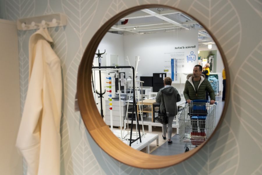 Die Ikea-Einkaufshäuser in der Schweiz verzeichneten 13,85 Millionen Besucher. (Symbolbild)