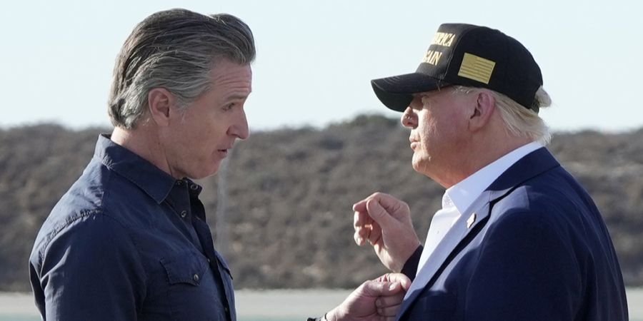 Donald Trump Gavin Newsom