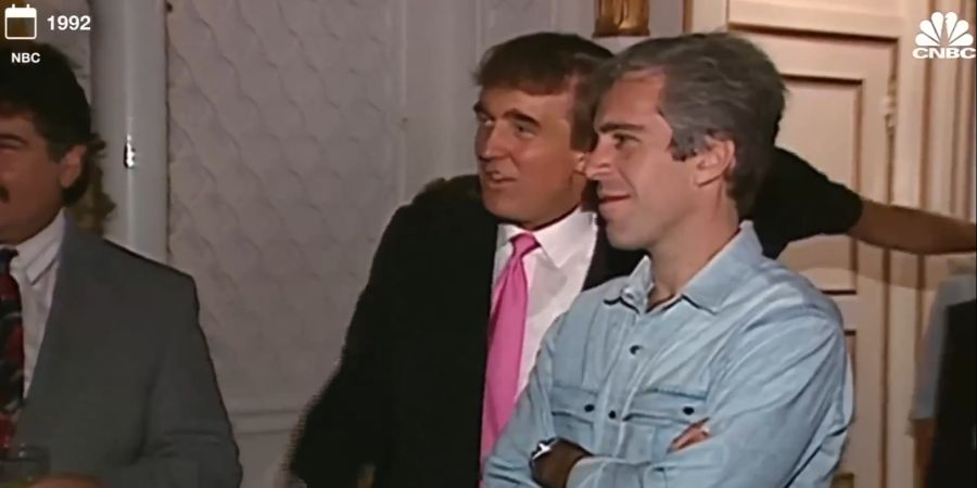 Donald Trump Jeffrey Epstein