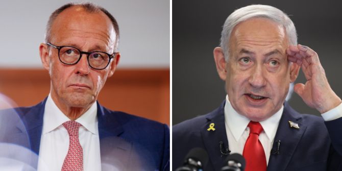 Friedrich Merz Benjamin Netanjahu