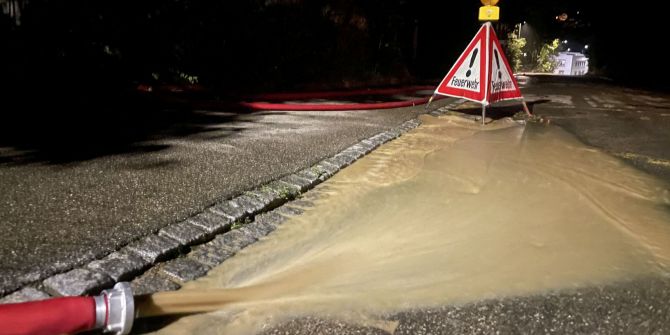 Regenfälle Kanton BL