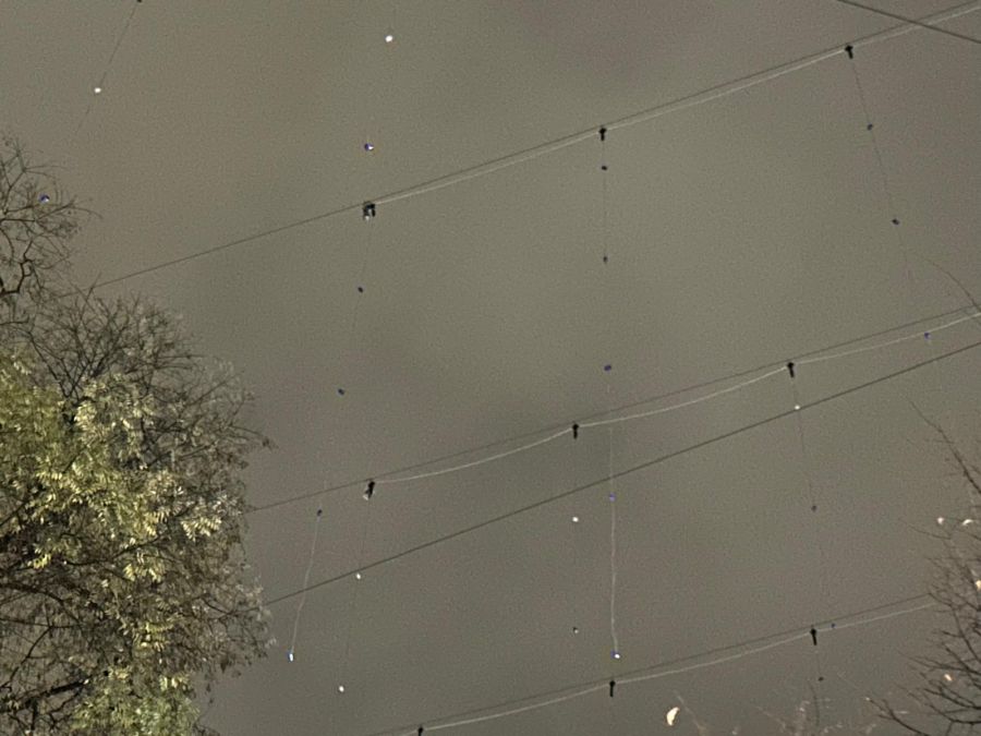 In einem Abschnitt funktionieren die Lämpchen nicht.