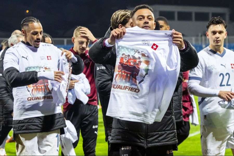 Die Schweiz hat sich für die WM 2026 qualifiziert und ist in Lostopf 2.