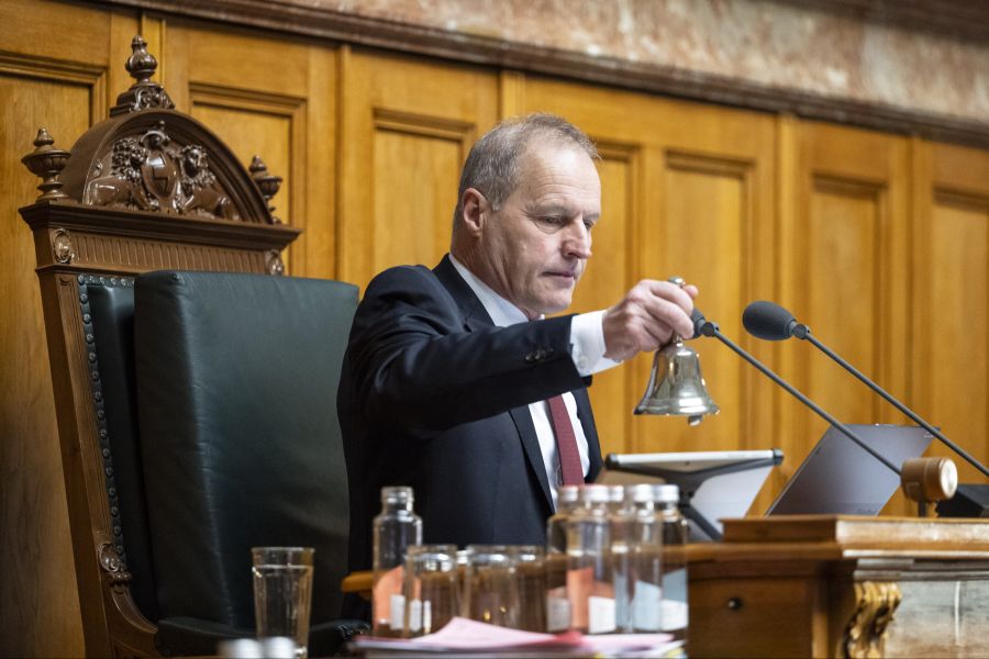 Nationalratspräsident Pierre-André Page