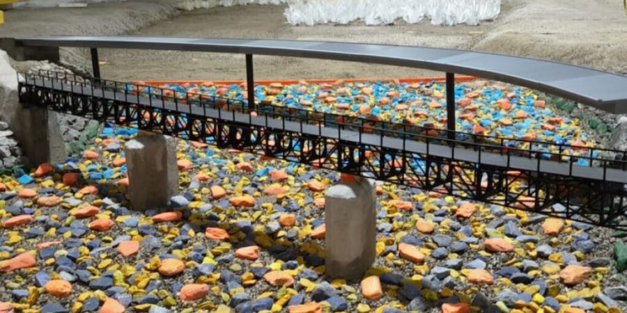 Ein 3D-Modell soll bei der Neugestaltung des instabil gewordenen Flussbettes der Maggia bei Visletto infolge des Unwetters von 2024 helfen.