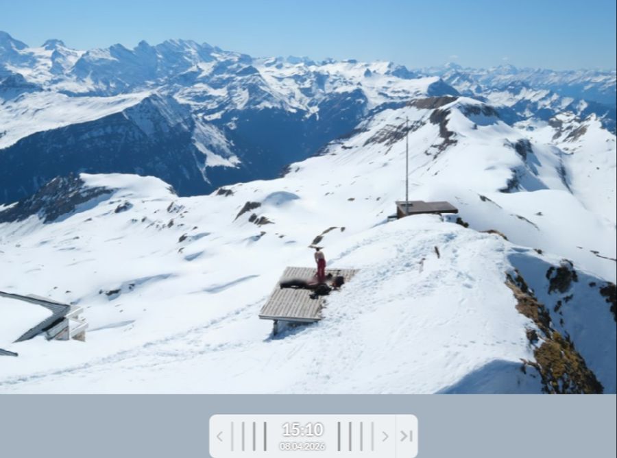 Das wird um 15.10 Uhr klarer, als die beiden Oberkörper-frei sind. Die werden doch nicht...