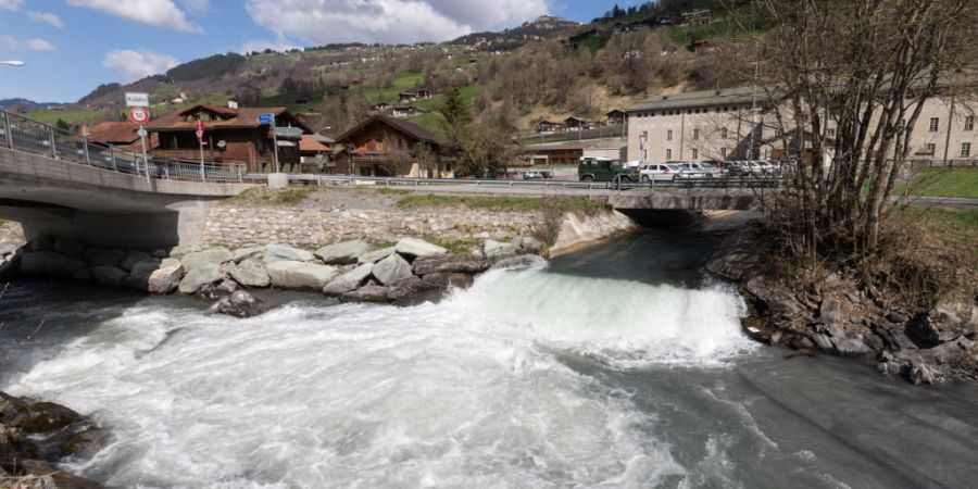 Das Wasser des Flusses Landquart, das künftig im Wasserkraftwerk Chlus zur Stromerzeugung genutzt werden sollte. (Archivbild)