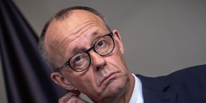 Der deutsche Bundeskanzler Friedrich Merz.