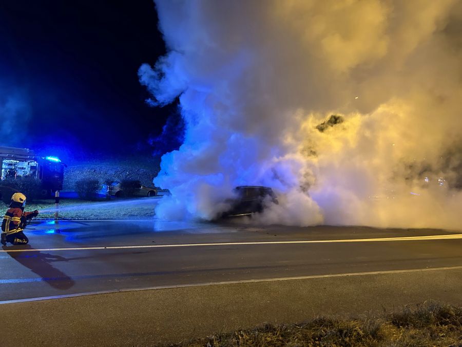 Die Feuerwehr konnte den Brand löschen.