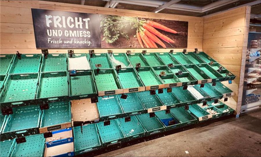 Saas-Fee Coop Lawine