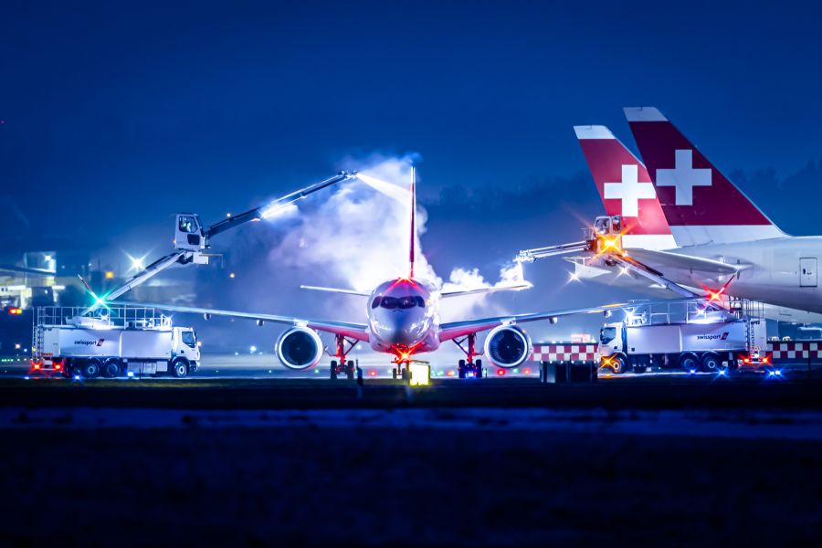 Swiss Flugzeug
