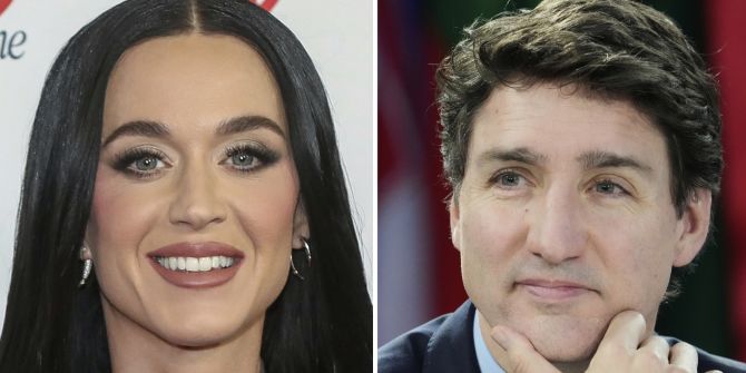 Katy Perry Justin Trudeau