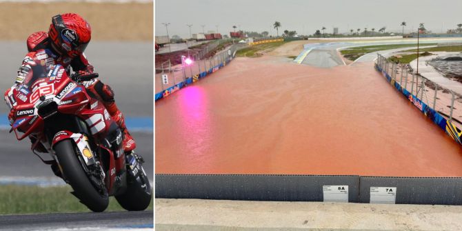 MotoGP Brasilien Unwetter