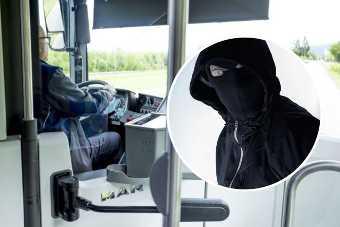 Räuber Linienbus