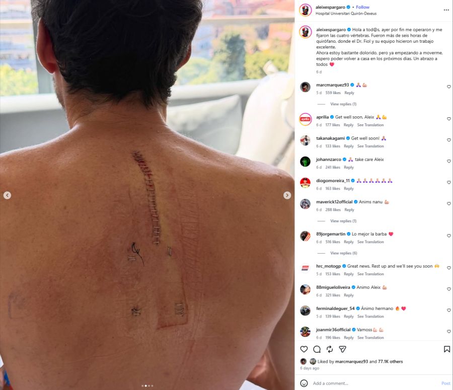 Aleix Espargaro Unfall