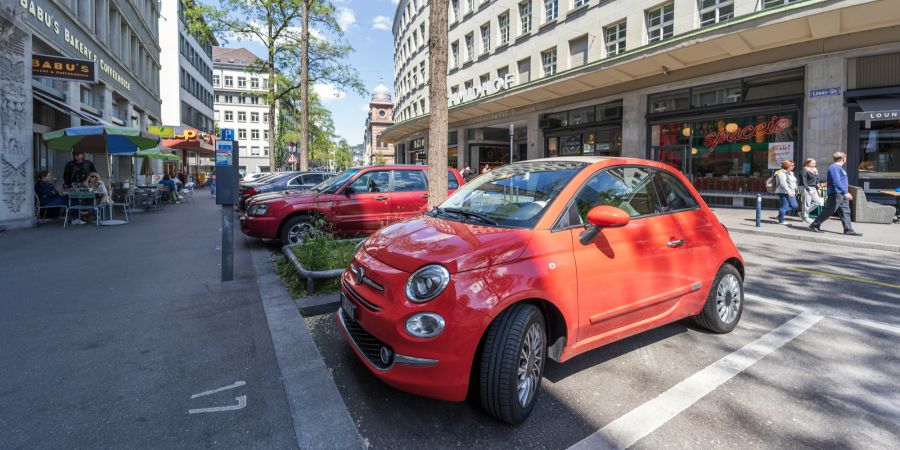 Auto Fiat Parken Zürich