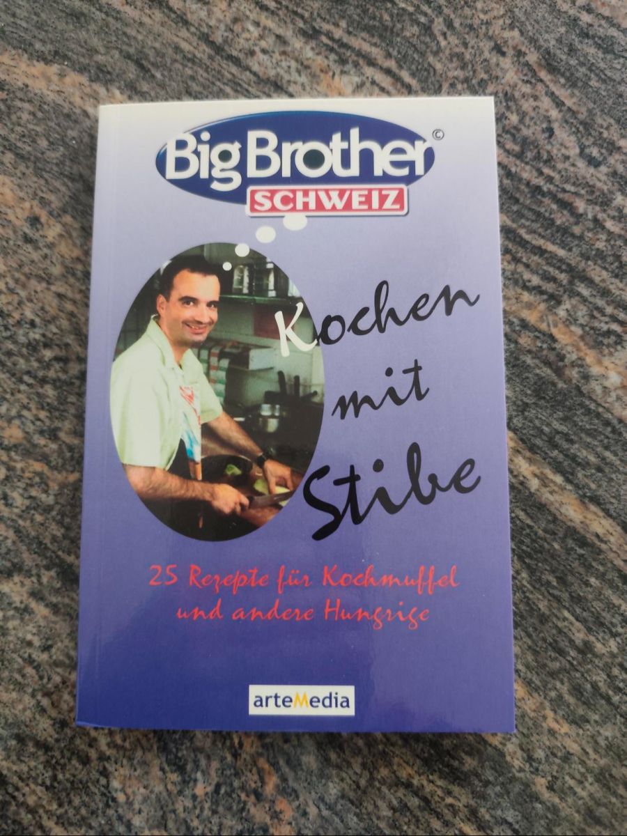Seine Leidenschaft fürs Kochen nahm Stibe aus dem Container mit: Nach «Big Brother» erschien sein Kochbuch «Kochen mit Stibe» mit 25 Rezepten.