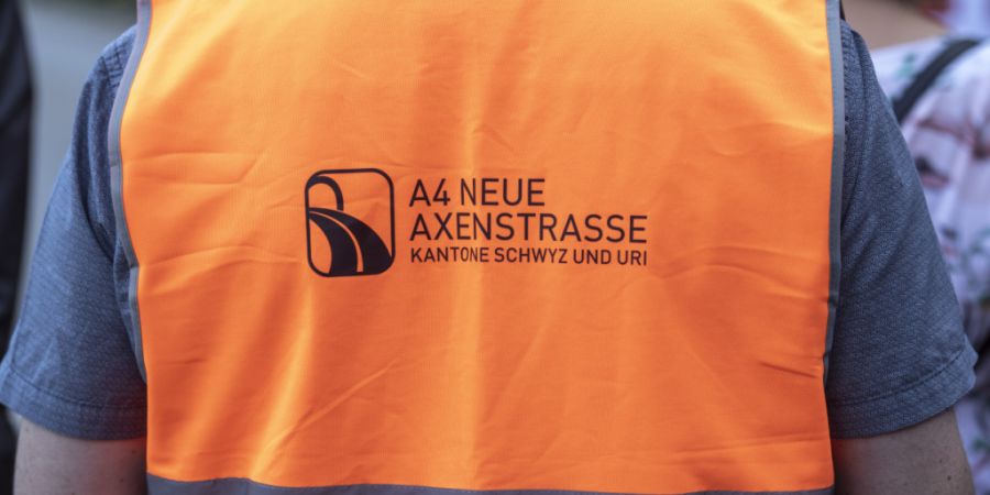 An der neuen Axenstrasse wird seit 2023 gebaut. Sie soll 2033 in Betrieb gehen. (Symbolbild)